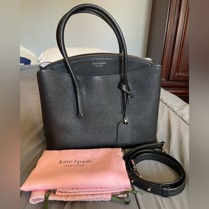 Used Kate Spade Large Margaux in Black